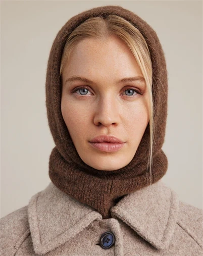 Sibin Linnebjerg - Dalfina Balaclava - Brown
